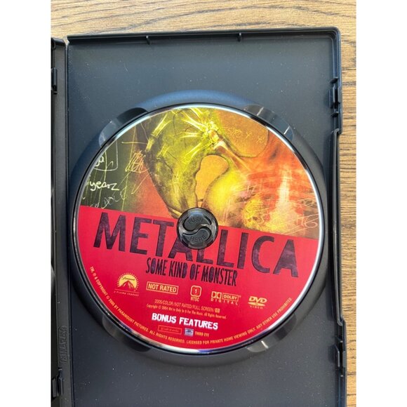 Metallica Some Kind Of Monster DVD 2005 Documentary Music Film Pre-Owned - Picture 5 of 5